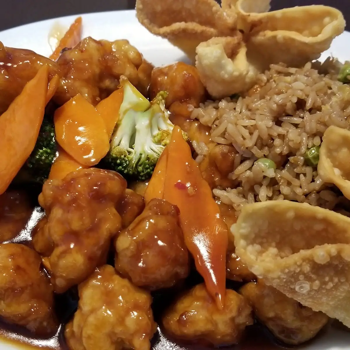c spicy orange chicken 小陈皮鸡